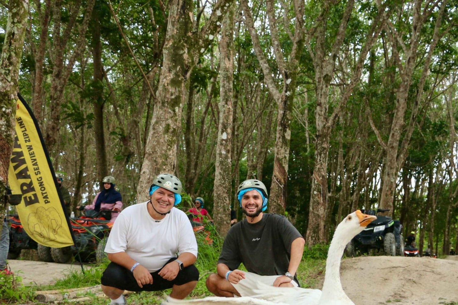 푸켓: 코끼리 보호구역 & ATV 어드벤처 콤보