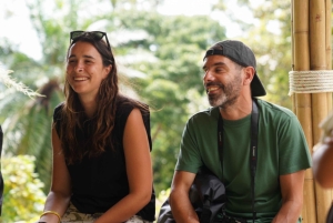 Phuket: Elefantreservat og zipline-eventyr-kombination