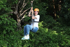Phuket: Aldeia dos Elefantes e Tour pela Cidade com Zipline e ATV