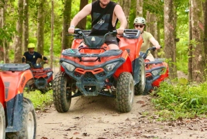 Phuket: Aldeia dos Elefantes e Tour pela Cidade com Zipline e ATV