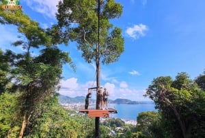 Phuket : Erawan Patong Seaview Zipline