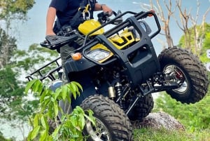 Phuket: Etisk elefant, zipline och djungel-ATV – premiumkombination