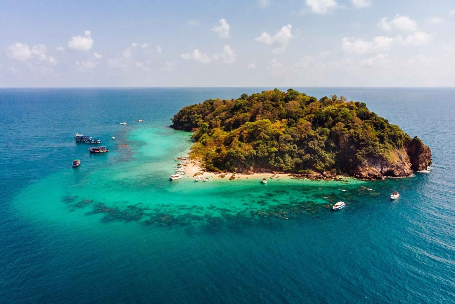 Phuket : Explore o Trio: Aventura de mergulho com snorkel nas Ilhas Khai