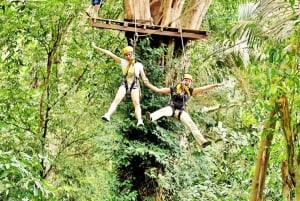 Phuket: Aventura na tirolesa Flying Hanuman