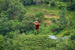 Phuket: Aventura na tirolesa Flying Hanuman
