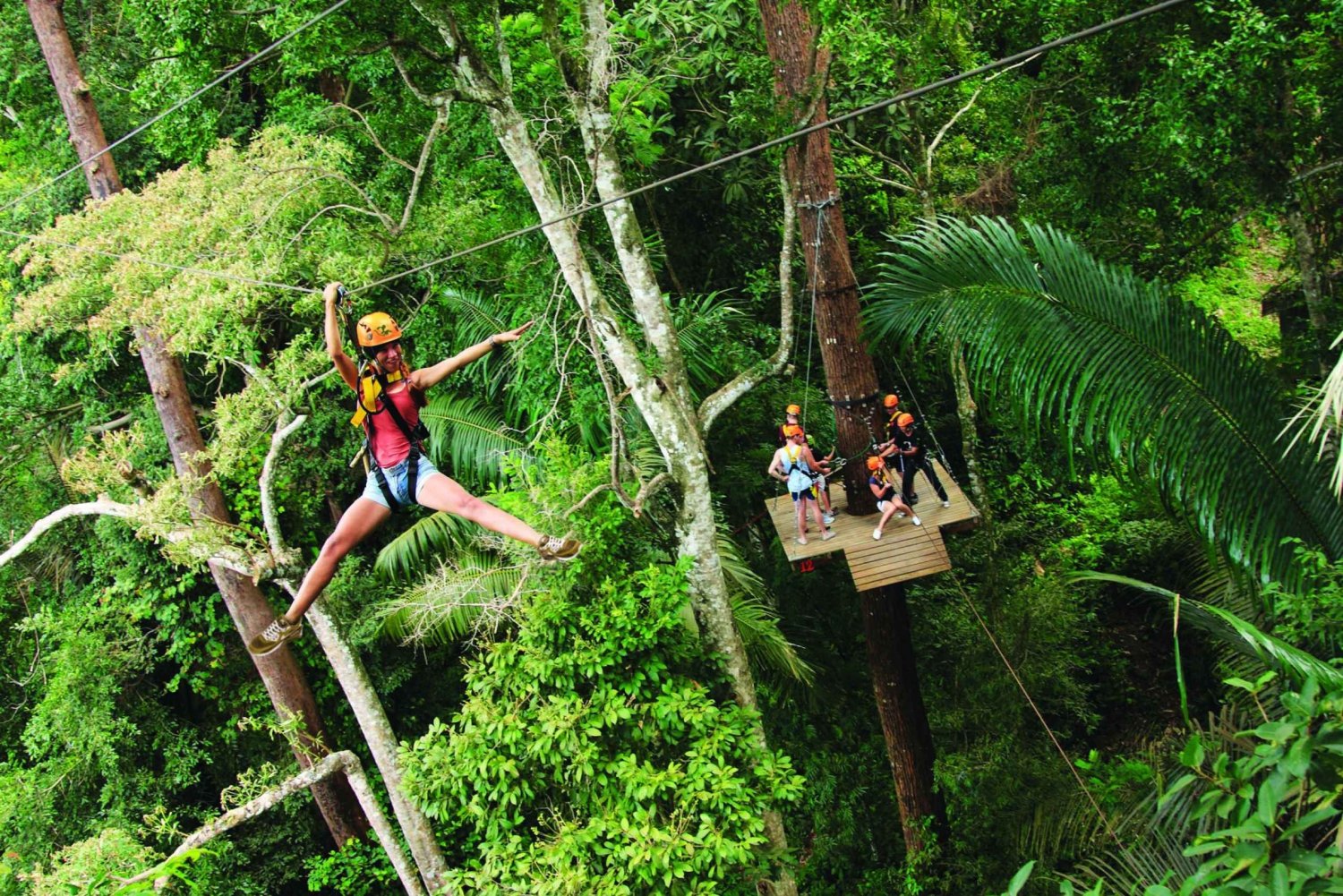 Phuket : Zipline volante Hanuman avec transfert à l'hôtel