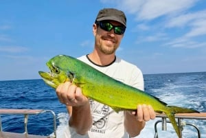 Phuket: Fiske- och trollingbåtstur med lunch