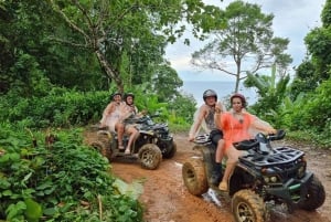 Phuket : Visite guidée en quad avec visite du Big Bhudha de Phuket