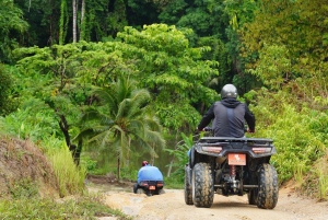 푸켓: 그린 마운틴 전지형차(ATV) 체험 및 집라인 어드벤처