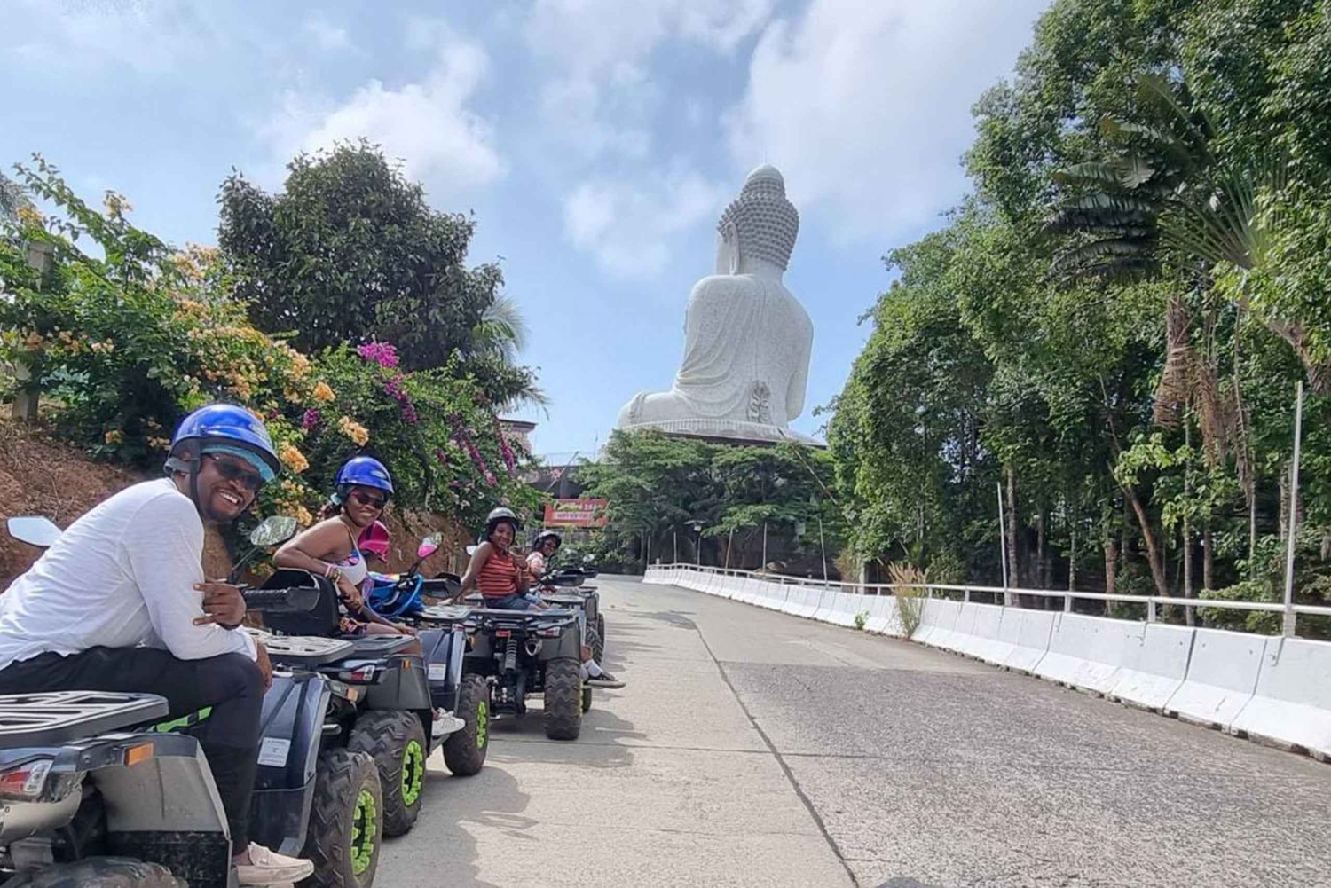 Phuket: ATV-tour met gids en bezoek aan Phuket Big Bhudha