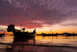 Phuket: begeleide zonsondergangtour met diner op de vismarkt