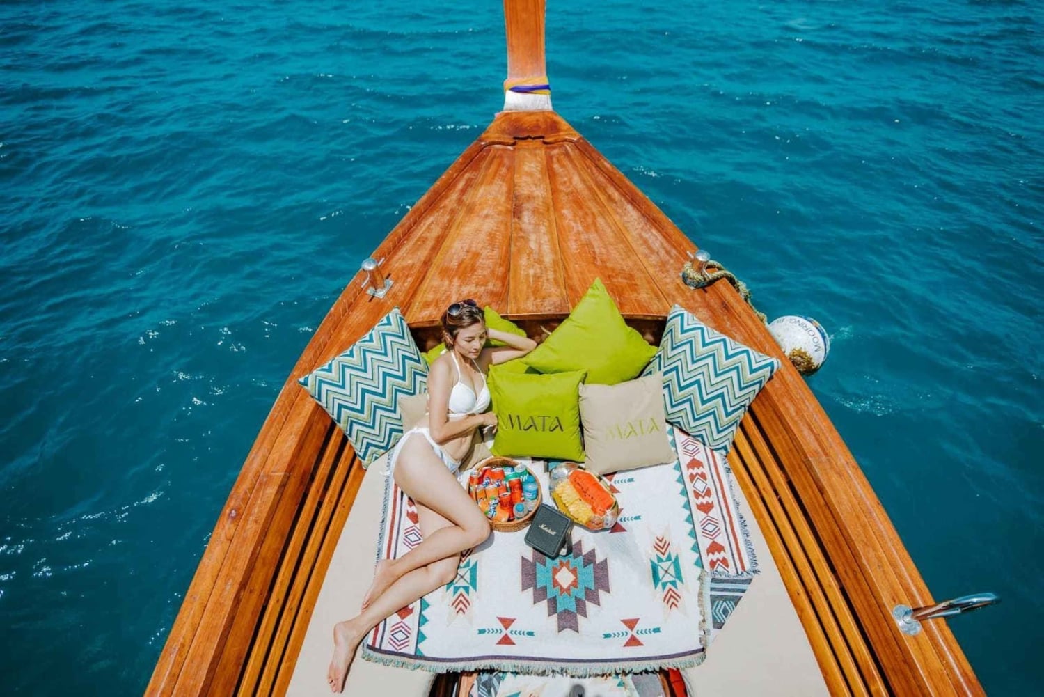 푸켓 : 마이톤과 산호로가는 반나절 럭셔리 롱테일 보트