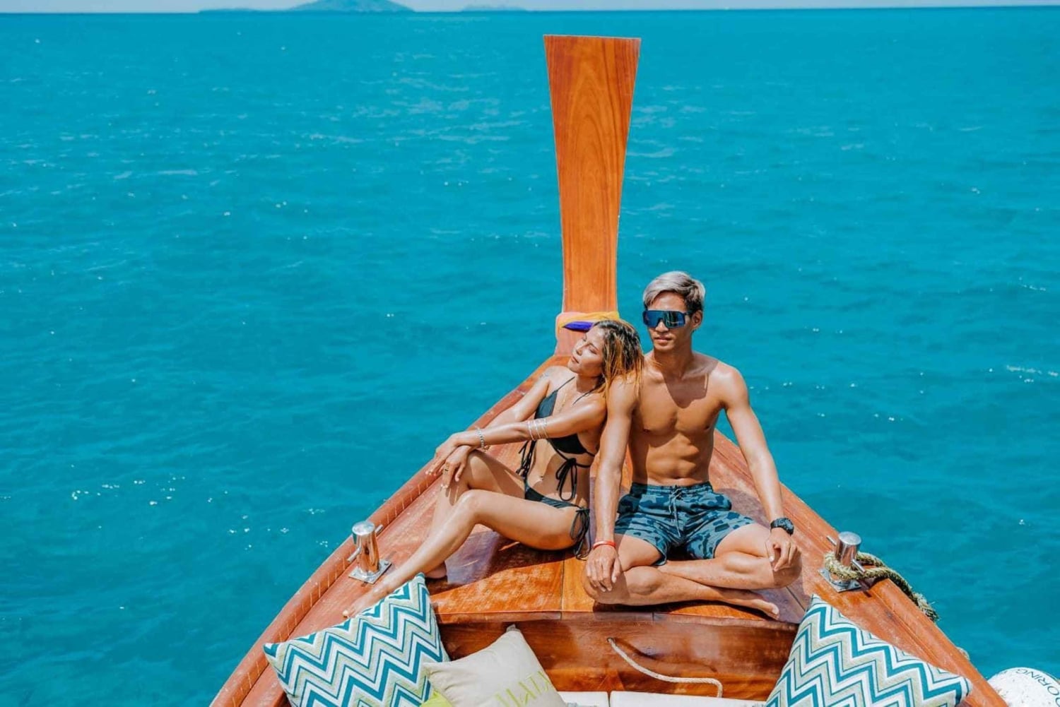 푸켓 : 마이톤과 산호로가는 반나절 럭셔리 롱테일 보트