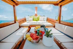 Phuket: Halbtägige private Luxus-Longtailboot-Inselrundfahrt