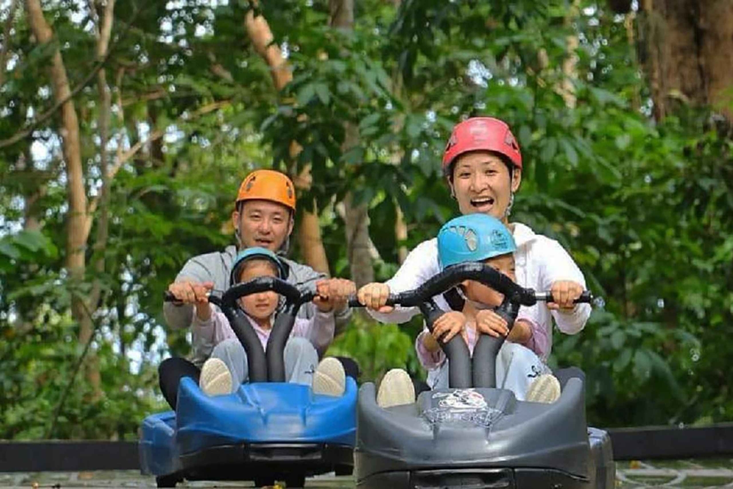 Пхукет: Билет на сани Ханумана в сочетании с Zipline World+