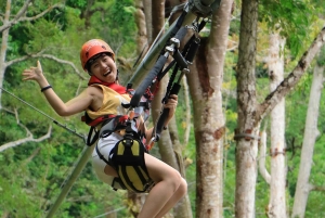 Пхукет: Билет на сани Ханумана в сочетании с Zipline World+