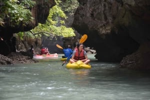 Phuket: Hong by Starlight z Sea Cave Kayak i Loi Krathong