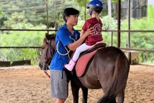 プーケット：アオチャロン景観自然公園での乗馬体験