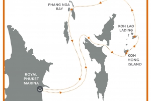 Phuket: Hype Yacht, VIP tour Krabi Islands & Phang Nga Bay