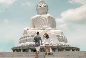 Phuket: Excursão turística particular com almoço e taxas de entrada