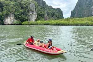 プーケット：ジェームズ・ボンド5島スピードボートツアー（ランチ付き）