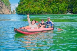 Phuket: James Bond Island Speedboat Tour mit Kanufahren