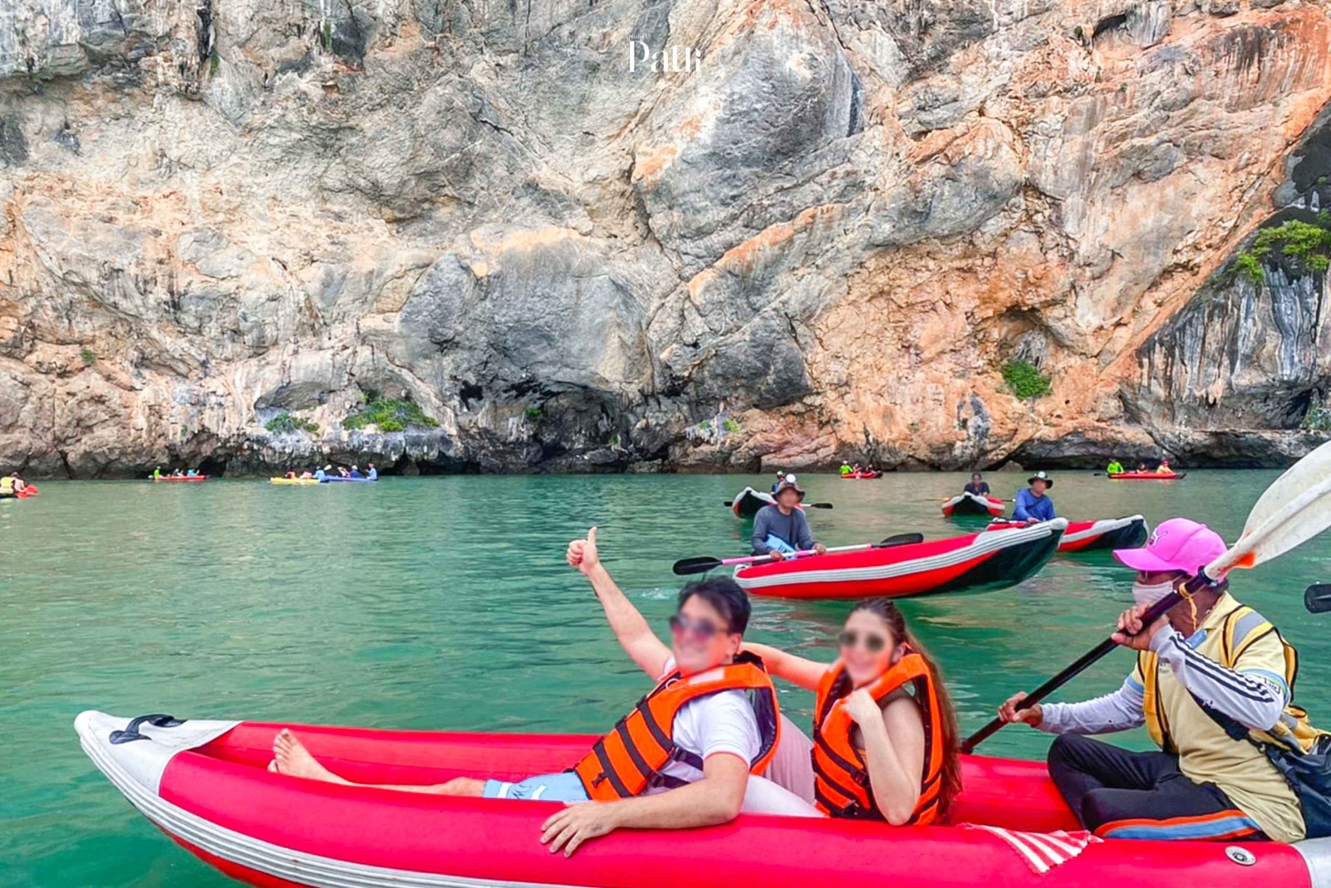 Phuket: Excursión de un día en barco por la isla de James Bond y en canoa