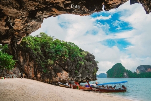 Phuket: Excursión de un día en barco por la isla de James Bond y en canoa