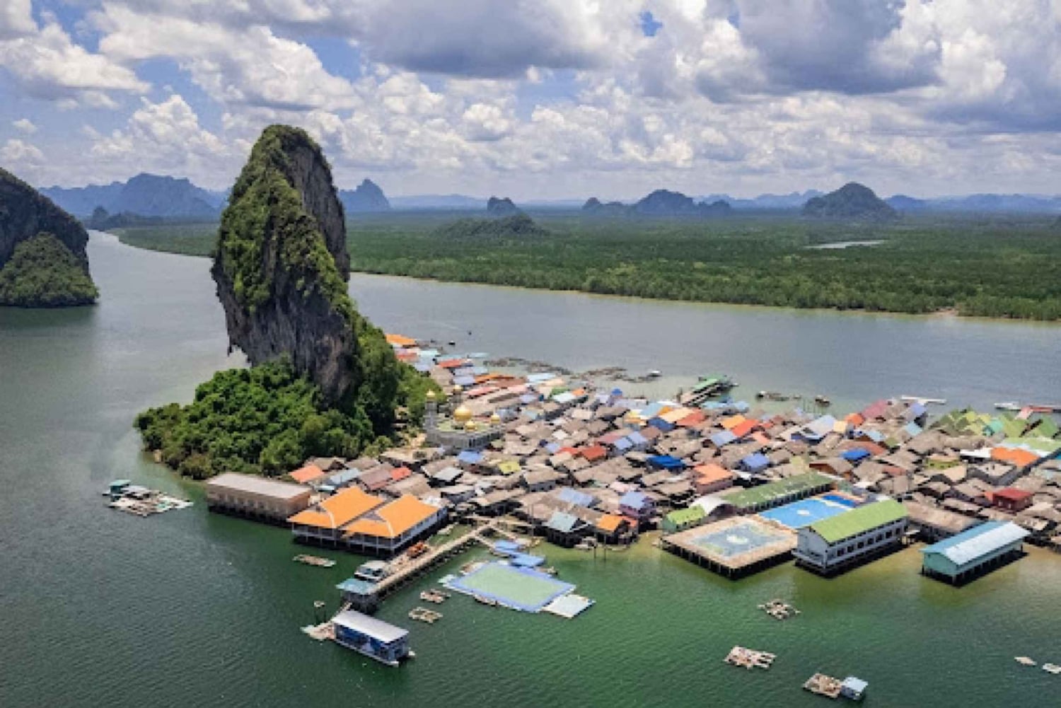 푸켓 롱테일 보트 & 돈 사원으로 떠나는 제임스 본드 아일랜드