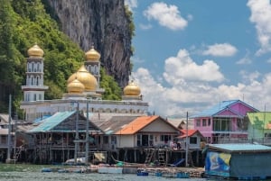 푸켓 롱테일 보트 & 돈 사원으로 떠나는 제임스 본드 아일랜드