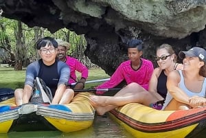 Phuket: rejs łodzią motorową na wyspę Jamesa Bonda z kajakiem i lunchem