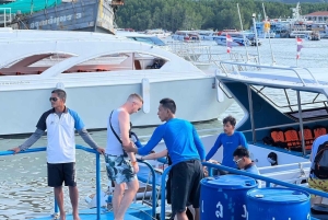 푸켓 제임스 본드 아일랜드 카누 & 선셋 요트 디너