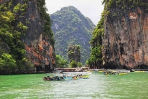 Phuket : Excursion d'une journée sur l'île de James Bond (bateau rapide)