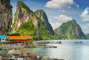 Phuket: Passeio de um dia à ilha de James Bond (lancha rápida)