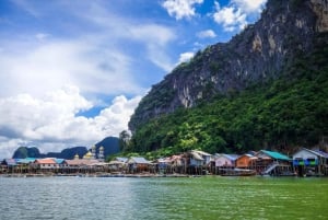 Phuket: Excursión en lancha rápida por la Isla de James Bond y el Pueblo Flotante