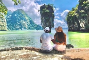 Phuket: Excursión en lancha rápida por la Isla de James Bond y el Pueblo Flotante