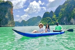 Phuket: Excursión en lancha rápida por la Isla de James Bond y el Pueblo Flotante