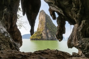 Phuket: Excursión en lancha rápida por la Isla de James Bond y el Pueblo Flotante