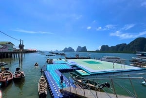 Phuket: Tour privato in motoscafo dell'isola di James Bond