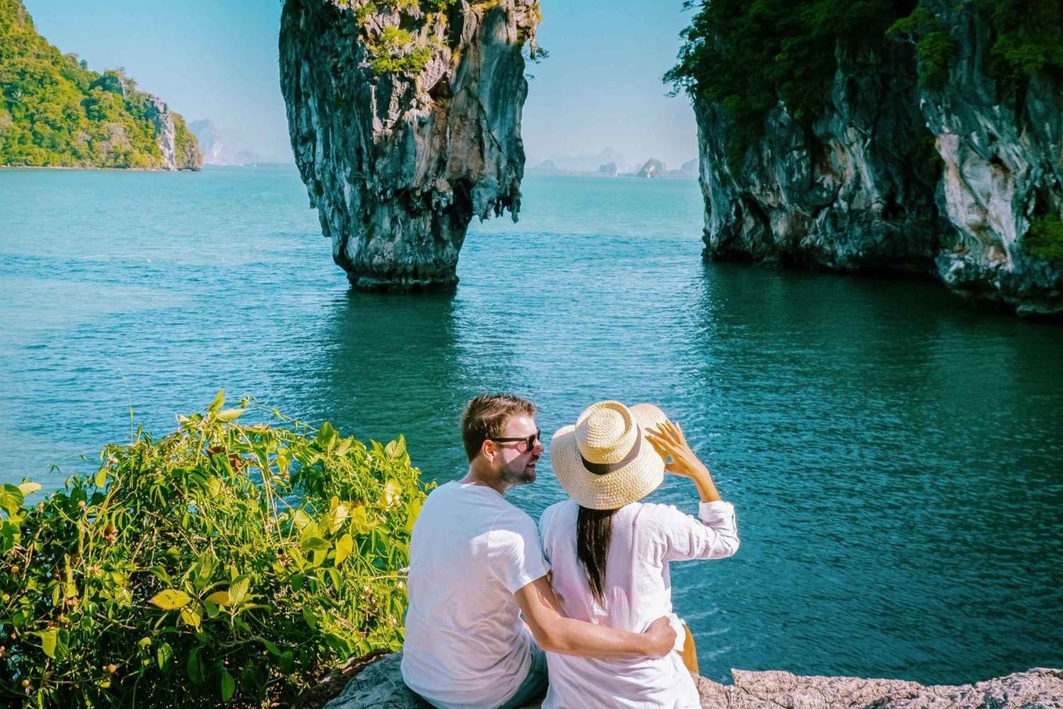Phuket: Canoa marina sull'isola di James Bond in motoscafo