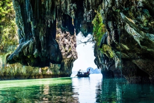 Phuket: Canoa marina sull'isola di James Bond in motoscafo