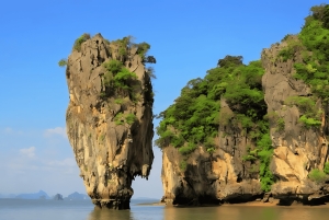 Phuket: Canoa marina sull'isola di James Bond in motoscafo