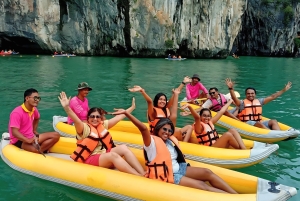 푸켓: 제임스 본드 섬 해상 카누 투어(점심 포함) - 빅 보트 운영