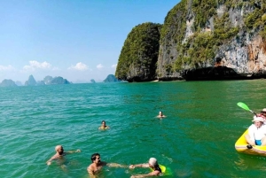 푸켓: 제임스 본드 섬 해상 카누 투어(점심 포함) - 빅 보트 운영