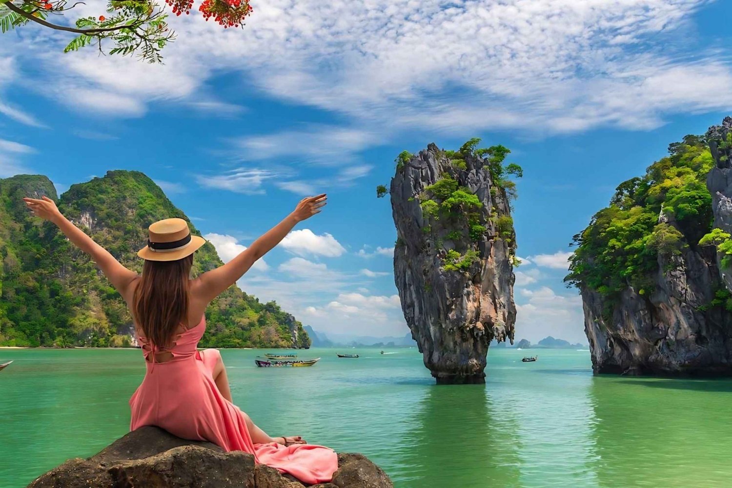 Phuket: James Bond Island Seekanufahrt mit dem Schnellboot+ 2 Mahlzeiten