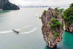 Phuket: Piragüismo en la Isla James Bond en lancha rápida+ 2 comidas