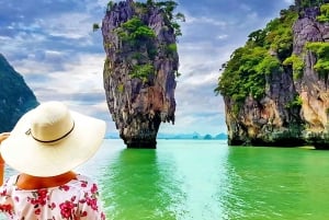 Phuket: Piragüismo en la Isla James Bond en lancha rápida+ 2 comidas