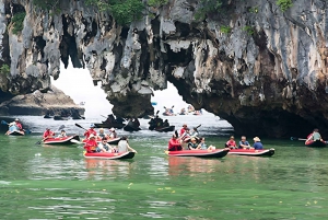 Phuket: Piragüismo en la Isla James Bond en lancha rápida+ 2 comidas