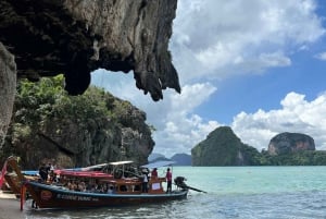 Phuket: Piragüismo en la Isla James Bond en lancha rápida+ 2 comidas