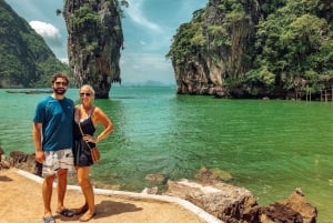 Phuket: Piragüismo en la Isla James Bond en lancha rápida+ 2 comidas